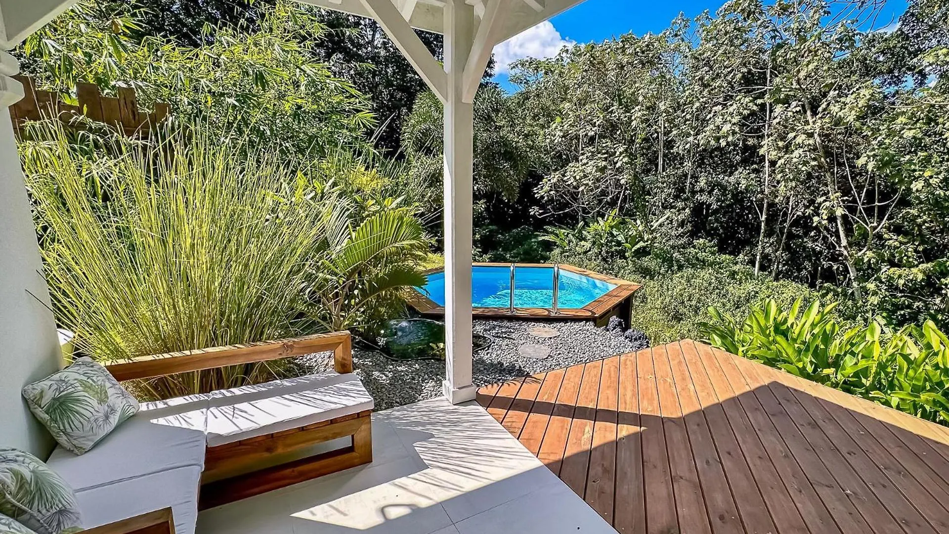 Villa The White Palm Sainte-Rose