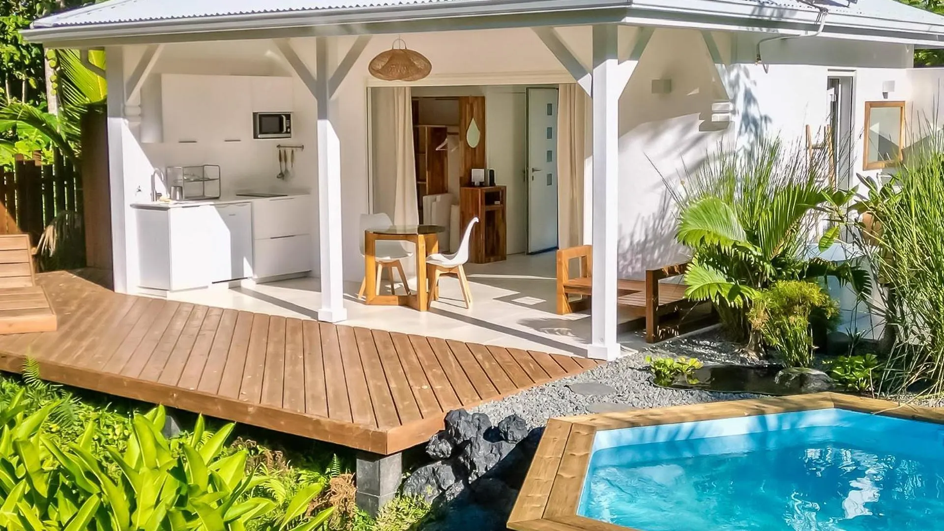 Villa The White Palm Sainte-Rose