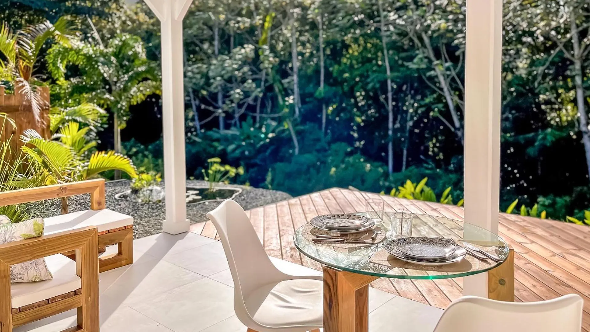 Villa The White Palm Sainte-Rose